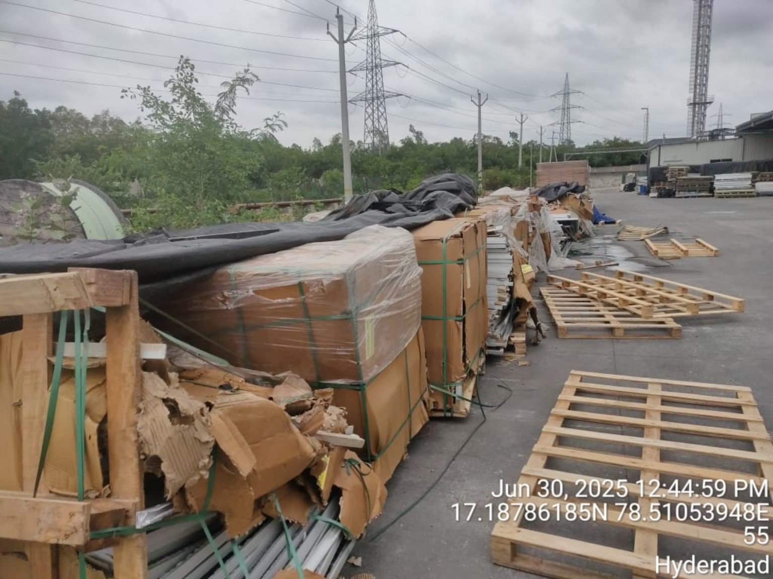 Industrial Scrap Disposal processing and sorting